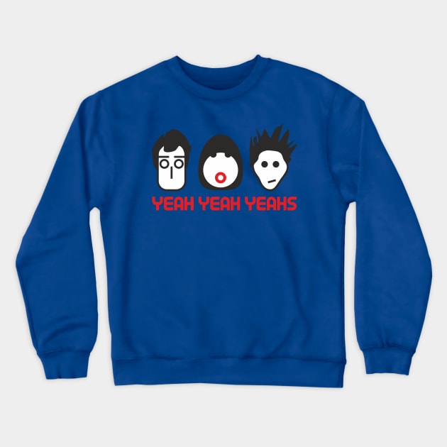 yeah yeah yeahs icons Crewneck Sweatshirt by goatboyjr